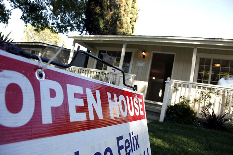 A sign announces an open house for home sale in Los Angeles. Home sales across the country sped up last month to their quickest pace since November 2009. In Tampa Bay, home sales have steadily grown since the housing bust, surging dramatically since January 2008, when barely 1,000 homes sold.